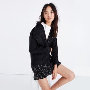 MADEWELL oversized jacket in lunar wash